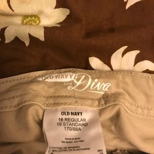 Old Navy Khaki Trouser pants